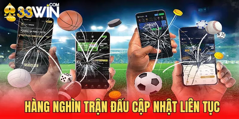 Số lượng giải, trận đấu phong phú tại Saba sports