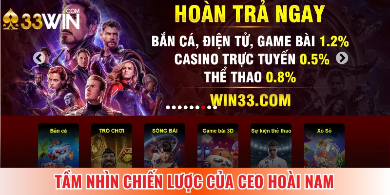 Tầm nhìn chiến lược của CEO Hoài Nam